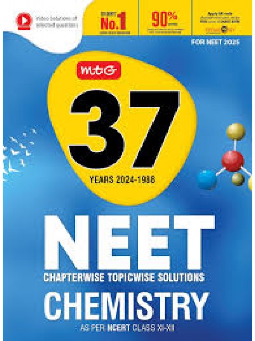 37 Years NEET-AIPMT Chapterwise Solutions - Chemistry | Ashirwad Publication | Rasayan 