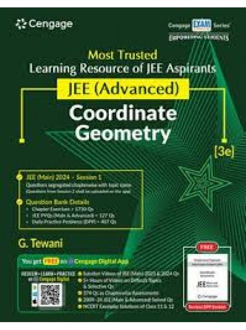 Mathematics for Joint Entrance Examination JEE (Advanced): Coordinate Geometry at Ashirwad Publication