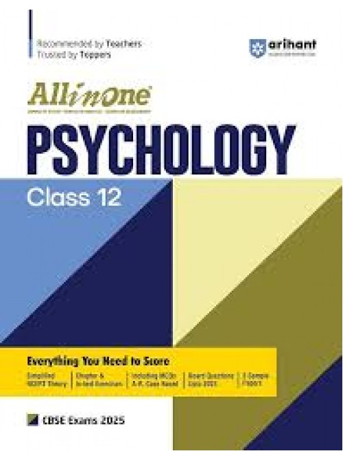 All In One Psychology Class 12 on Ashirwad Publication