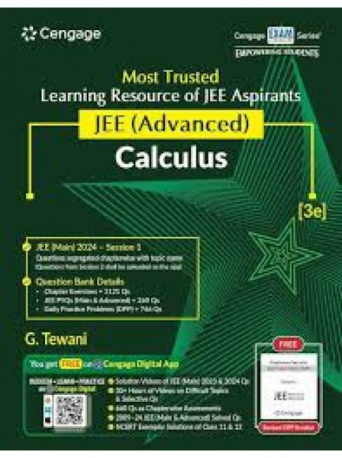 Mathematics for Joint Entrance Examination JEE (Advanced): Calculus at Ashirwad Publication