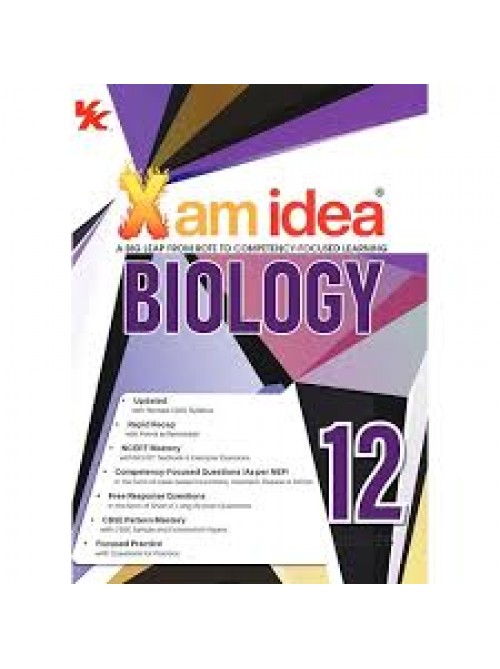 Xamidea Biology Class 12 (2024-25) at Ashirwad Publication