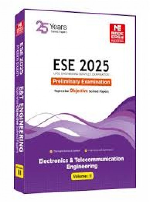 ESE 2025: Preliminary Exam: Electronics & Telecommunication Engineering Obj Vol-2 by Ashirwad Publication