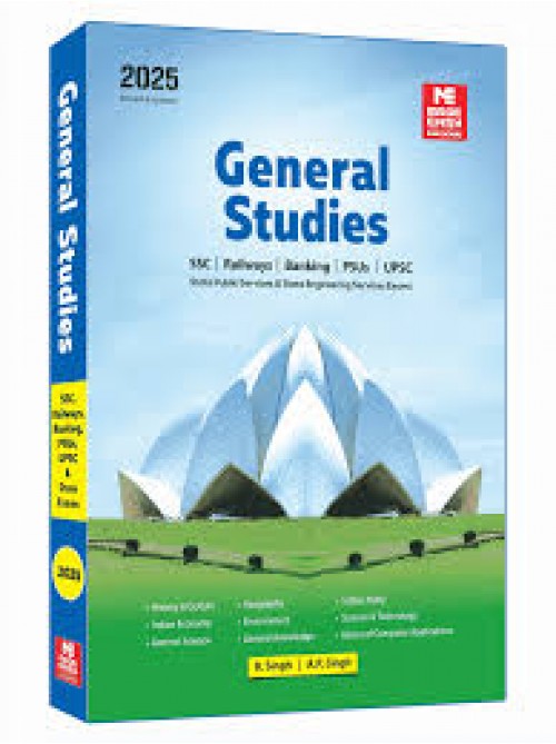 General Studies - 2025 for UPSC, SSC, Railways, PSUs and Bank PO  at Ashirwad Publication