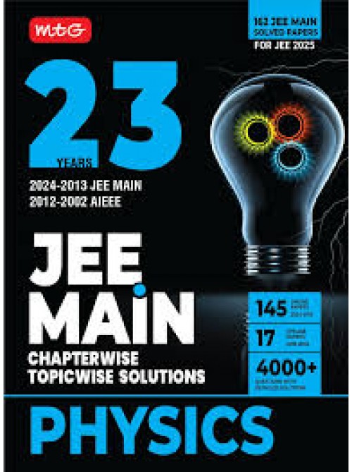 23 Years JEE Main Chapterwise Solution Physics at Ashirwad Publication