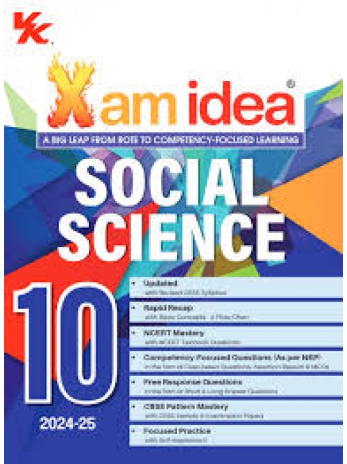 Xamidea Social Science Class 10 (2024-25) at Ashirwad Publication