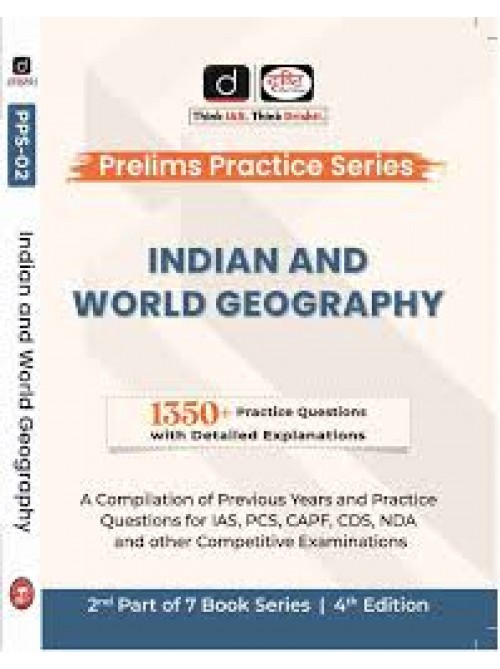 Drishti Prelims Practice Series Indian And World Geography Part-3 by Ashirwad Publication