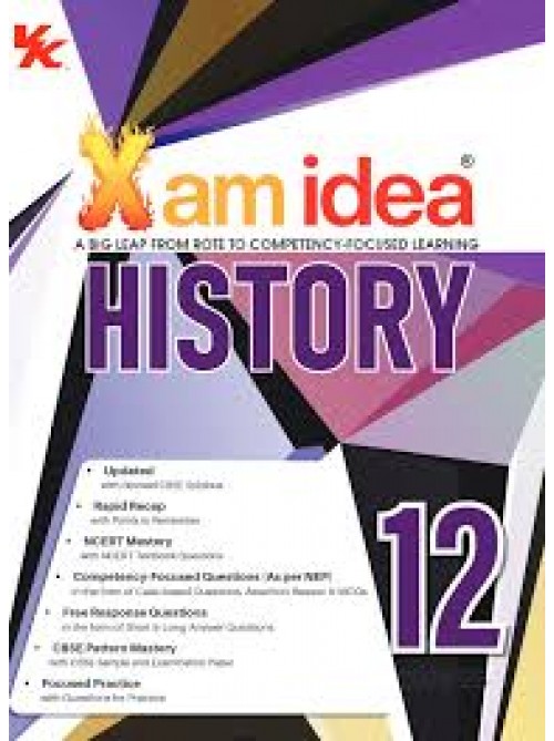 Xamidea History Class 12 (2024-25) at Ashirwad Publication