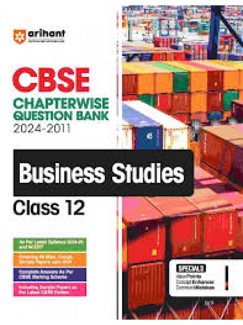 CBSE  Question Bank Business Studies Class 12 (2024-25) at Ashirwad Publication