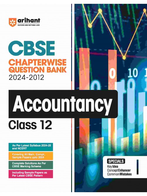 CBSE Chapterwise Question Bank Accountancy for Class 12 (2024-2025) at Ashirwad Publication