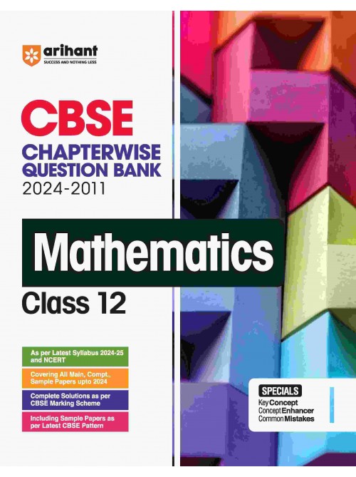 CBSE Chapterwise Question Bank Mathematics for Class 12 (2024-2025) at Ashirwad Publication