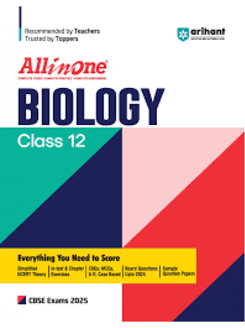 All In One Biology Class 12 at Ashirwad publication 